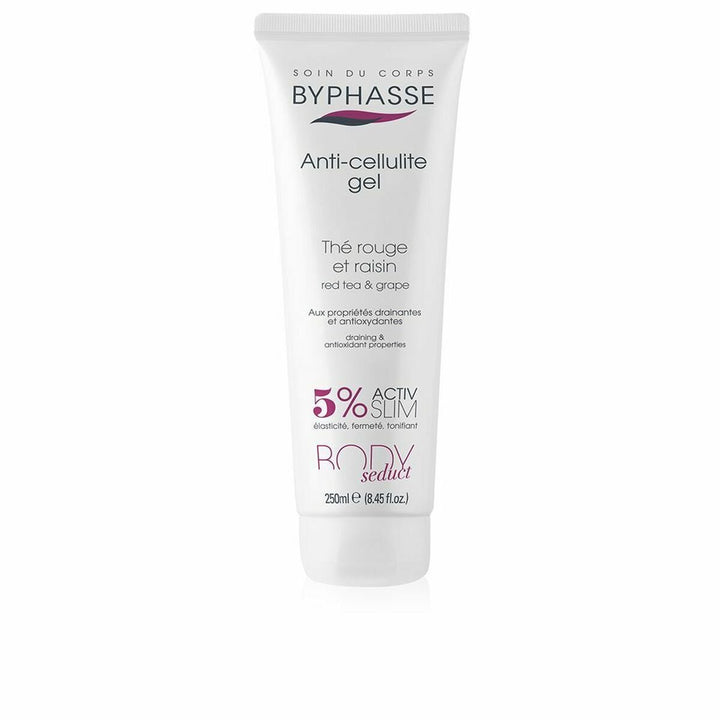 Anti - Cellulite Gel Byphasse Body Seduct Gel Nori Red Tea Grapes 250 ml - Cosmova