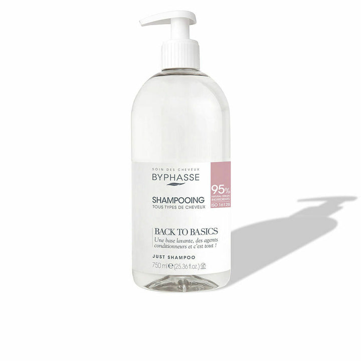 Daily use shampoo Byphasse Back to Basics All hair types (750 ml)-0