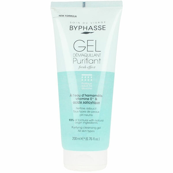 Facial Make Up Remover Gel Byphasse Purifying 200 ml - Cosmova