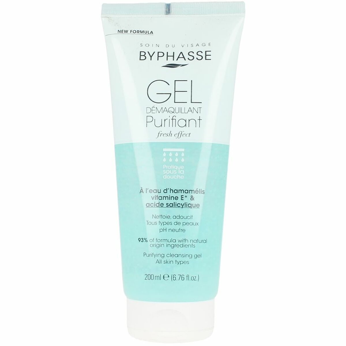 Facial Make Up Remover Gel Byphasse   Purifying 200 ml-0