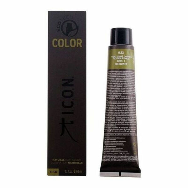 Colouring Cream Ecotech Color I.c.o.n. Ecotech Color Nº 9,43 Very Light Copper Golden Blonde 60 ml-0