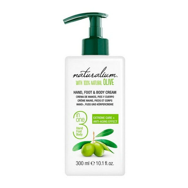 Moisturising Body Cream Oliva 100% Naturalium-0