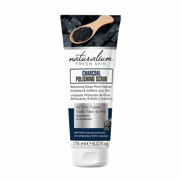 Body Exfoliator Naturalium Fresh Skin 175 ml Active charcoal-0