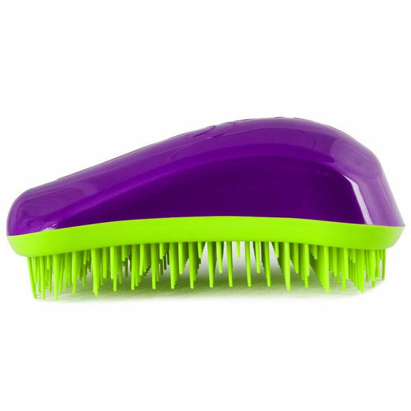 Detangling Hairbrush Detangler Purple Lime - Cosmova