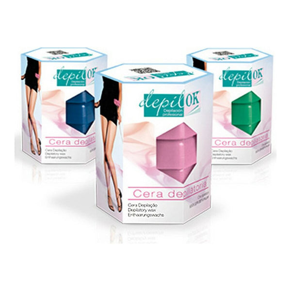 Body Hair Removal Wax Depil Ok Cera Rosa (300 g)-0