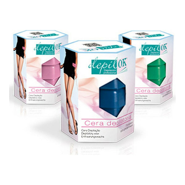 Body Hair Removal Wax Depil Ok Cera Azul (300 g)-0