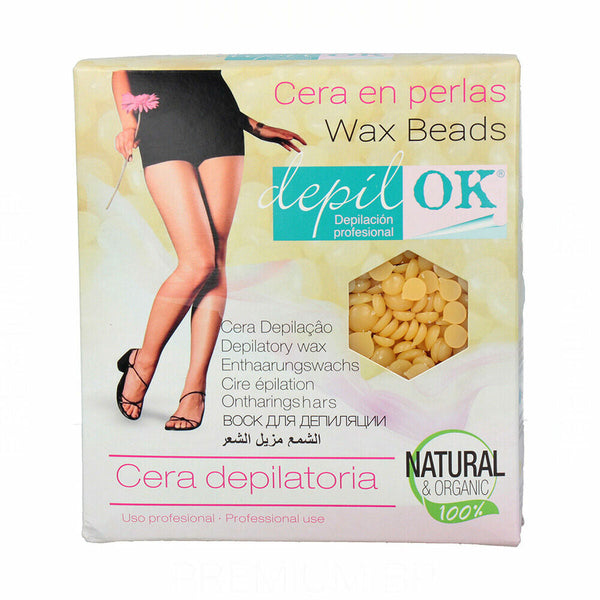 Hair Removal Wax Beans Depil Ok ‎8436565730991 Natural 1 Kg-0