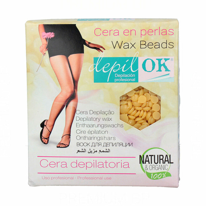 Hair Removal Wax Beans Depil Ok ‎8436565730991 Natural 1 Kg-0
