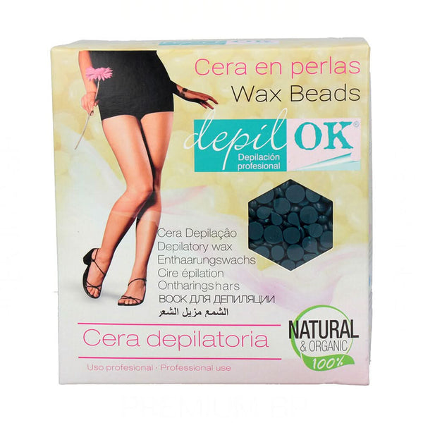 Hair Removal Wax Beans Depil Ok Blue 1 Kg-0