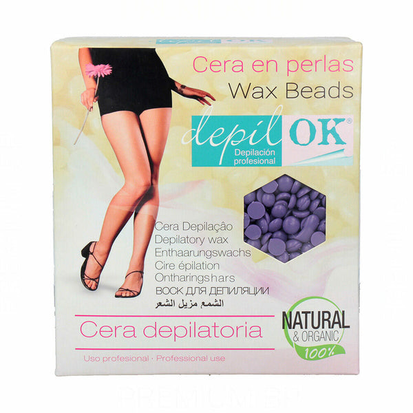Hair Removal Wax Beans Depil Ok Lavendar 1 Kg-0