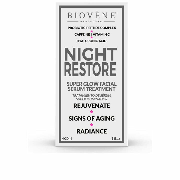 Facial Serum Biovène Night Restore 30 ml-0