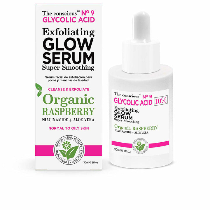 Exfoliating Serum The Conscious Glycolic Acid Raspberry 30 ml-0