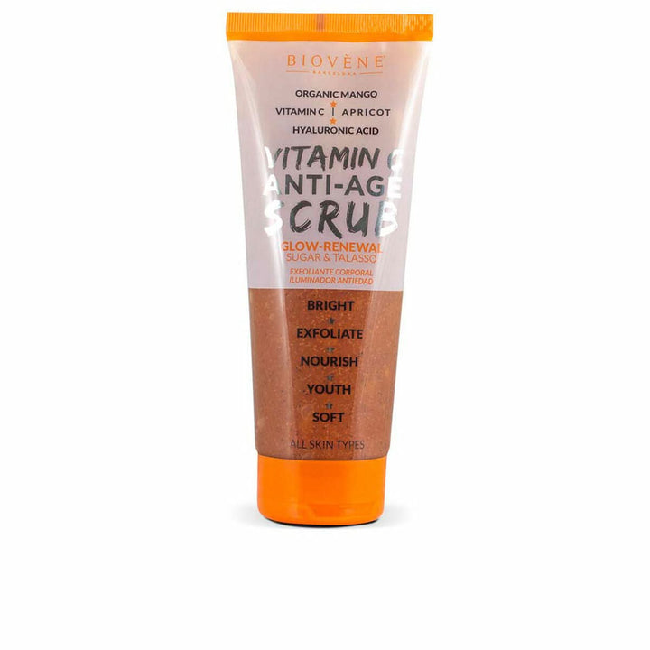 Exfoliating Body Gel Biovène Vitamin C Age Scrub Anti-ageing Handle Vitamin C 250 ml-0