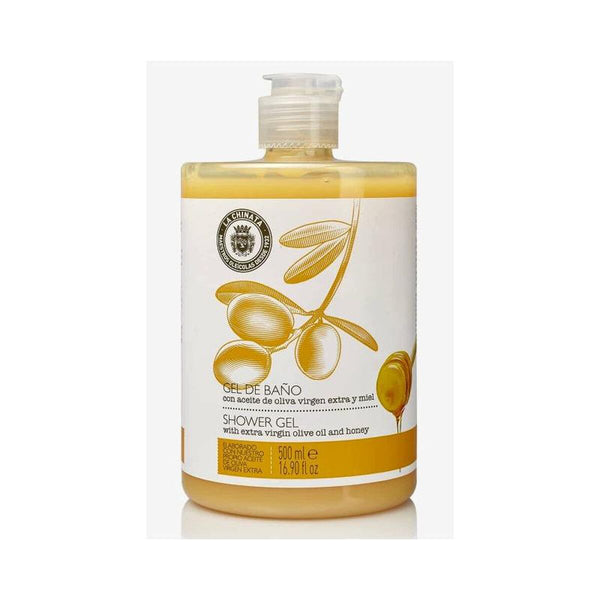 Shower Gel La Chinata Honey & Extra Virgin Olive Oil 500 ml - Cosmova