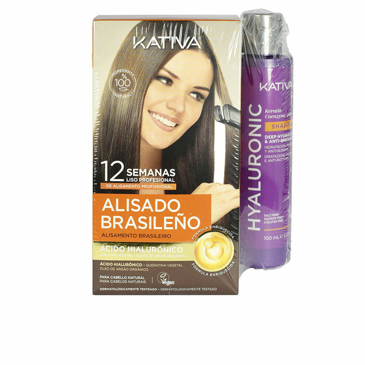 Hair Dressing Set Kativa Kativa Profesional Alisado Brasileño Hyalurónico-0