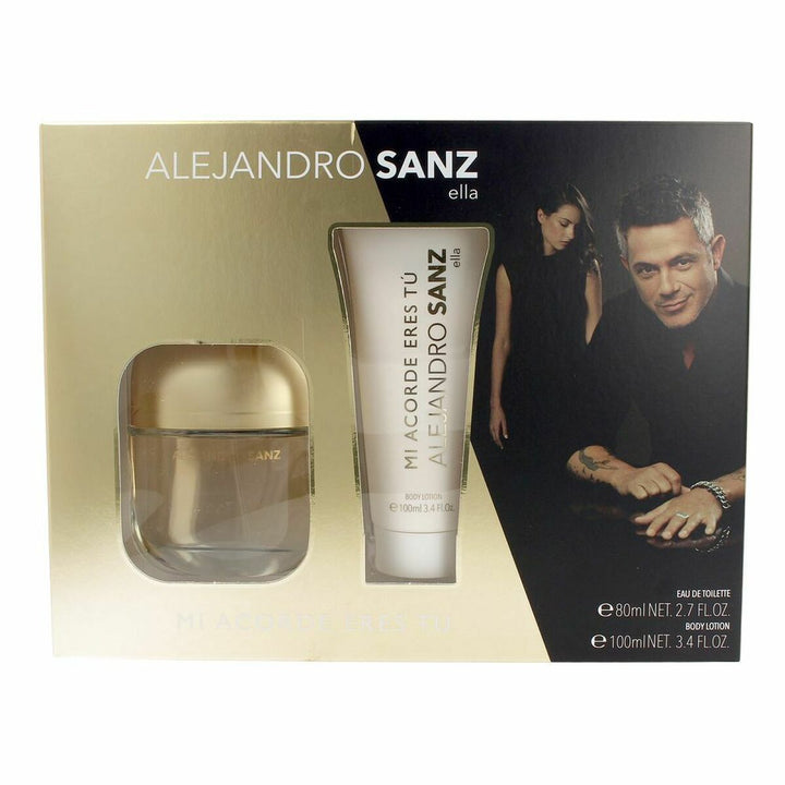 Women's Perfume Set Alejandro Sanz Mi acorde eres tú 2 Pieces (2 pcs) - Cosmova