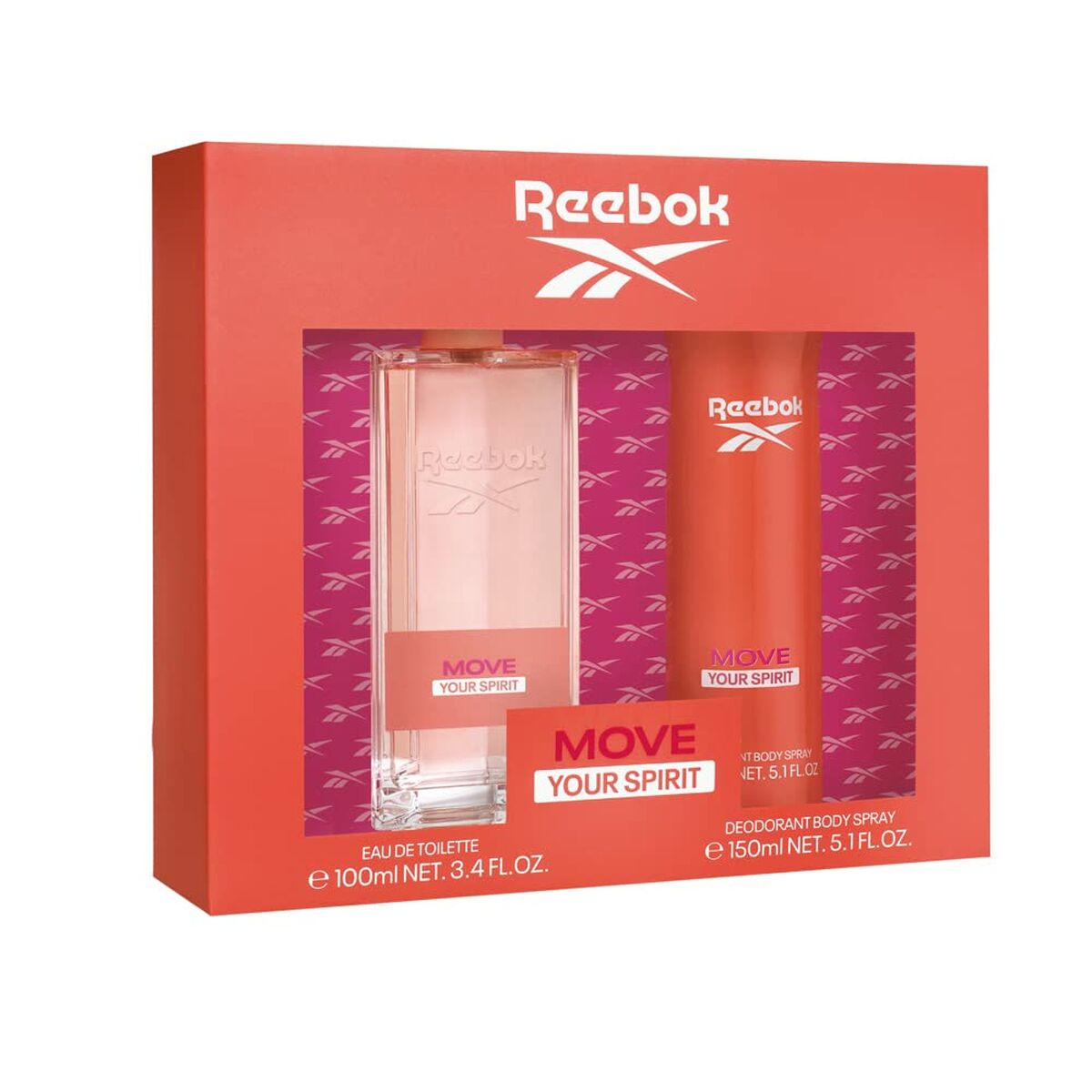 Women's Perfume Set Reebok EDT Move Your Spirit 2 Pieces-0
