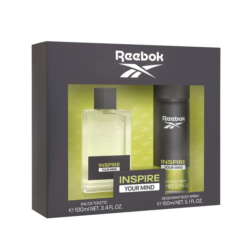 Men's Perfume Set Reebok EDT Inspire Your Mind 2 Pieces-0
