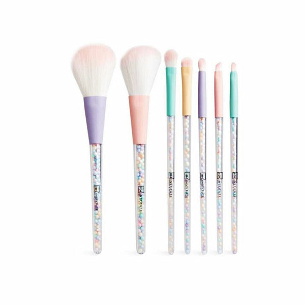 Set of Make-up Brushes IDC Institute Candy Synthetic (7 pcs)-0