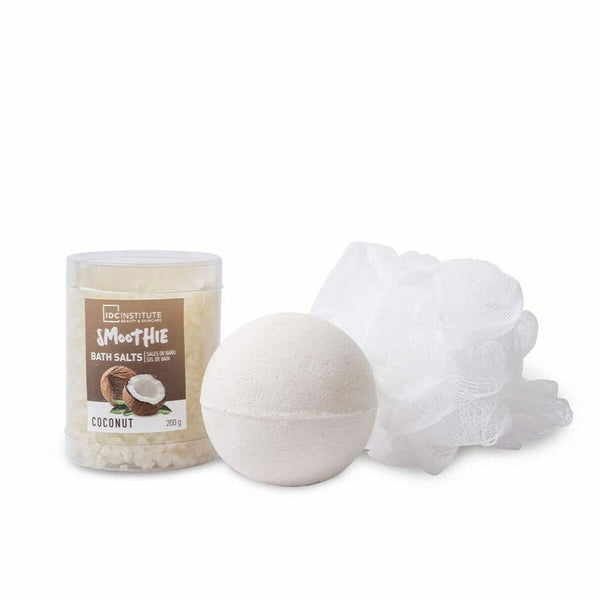 Bath Set IDC Institute Smoothie Coconut 3 Pieces - Cosmova