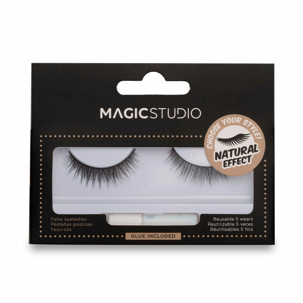 Set of false eyelashes Magic Studio Vegan (1 Unit)-0