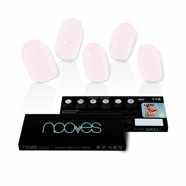 False nails Nooves Pale Rose Gel Self-adhesives-0