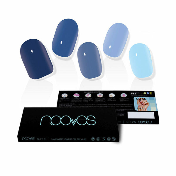 False nails Nooves Melancholic heart Gel Self-adhesives-0