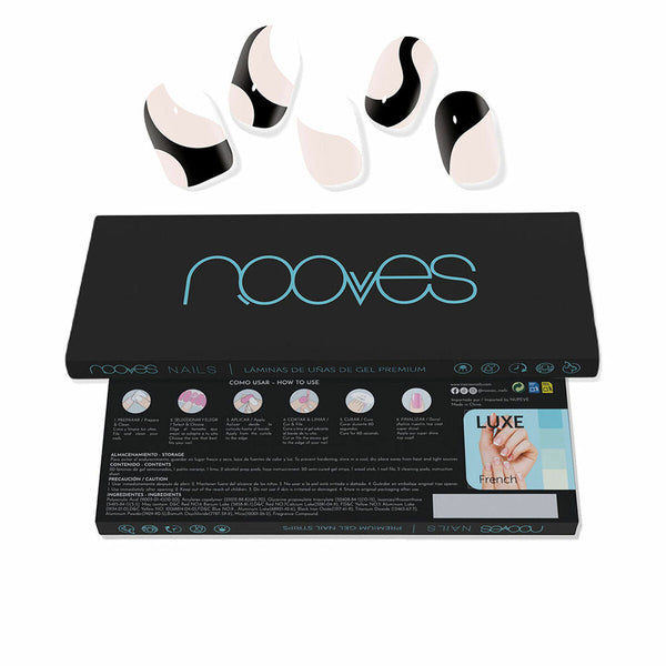 Gel Nail Foils Nooves White cow (20 Units)-0