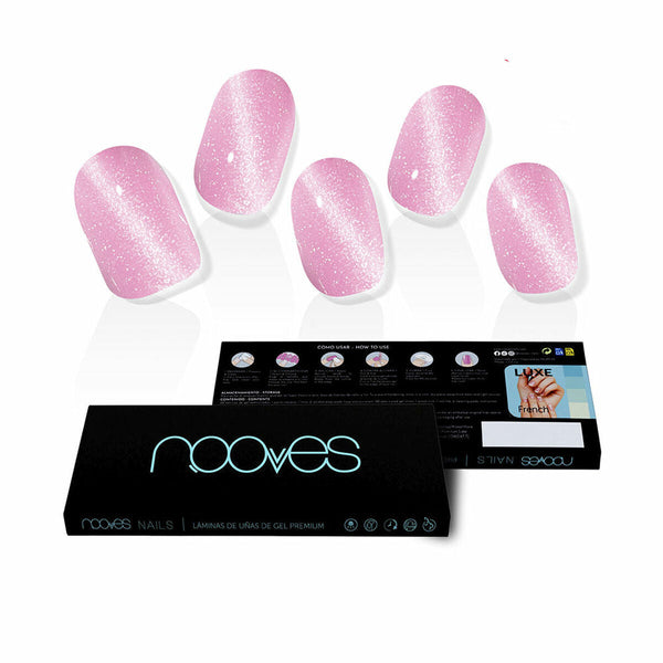 False nails Nooves Afrodita Gel Self-adhesives Cat Eye-0