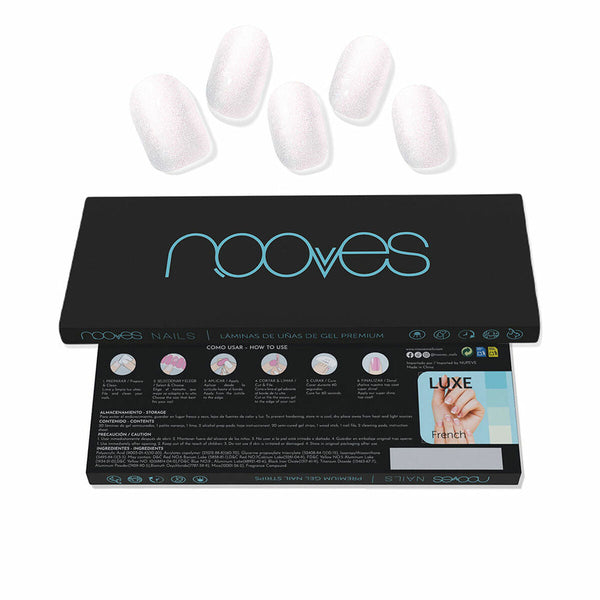 Gel Nail Foils Nooves White pearl (20 Units)-0