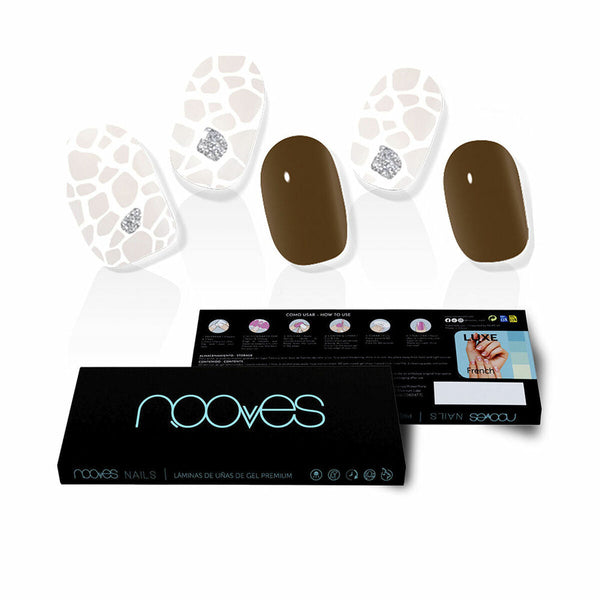 False nails Nooves Suzanne Gel Self-adhesives-0