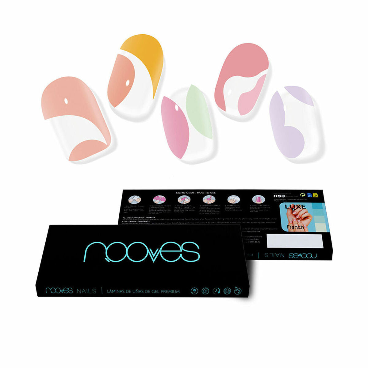 Gel Nail Foils Nooves Paradise (20 Units)-0