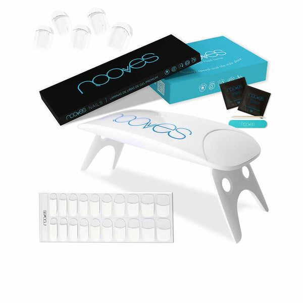 Manicure Set Nooves Premium Gel Nail Strips French manicure 5 Pieces - Cosmova