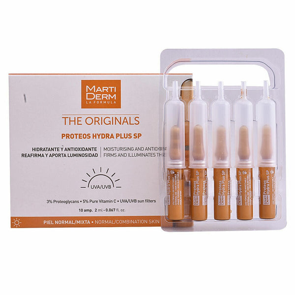 Ampoules Martiderm Proteos Hydra Plus Moisturizing Antioxidant - Cosmova