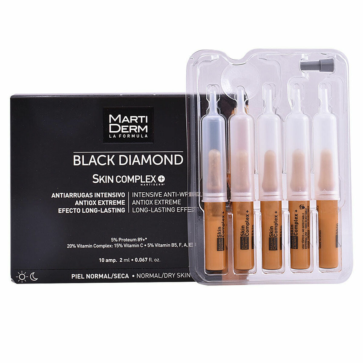 Ampoules Martiderm Black Diamond Anti-Wrinkle (10 x 2 ml)-0