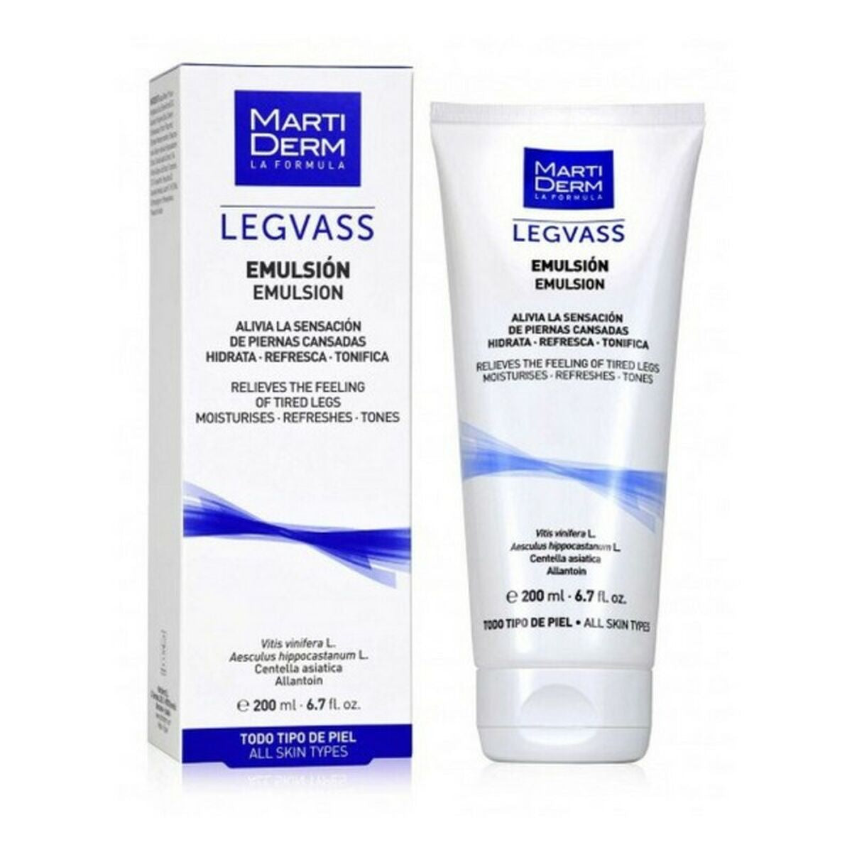 Tired Legs Body Lotion Legvass Martiderm Legvass Hidrodescans (200 ml)-0