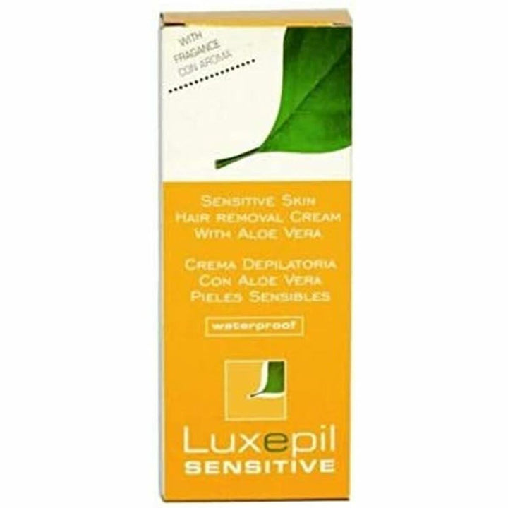 Body Hair Removal Cream Luxepil Sensitive Aloe Vera (150 ml)-0