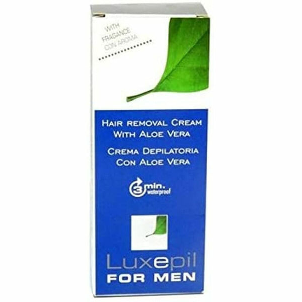 Body Hair Removal Cream Luxepil For Men Aloe Vera (150 ml)-0
