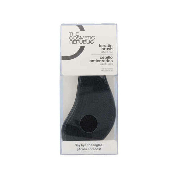 Detangling Hairbrush Keratin The Cosmetic Republic Cosmetic Republic Black - Cosmova