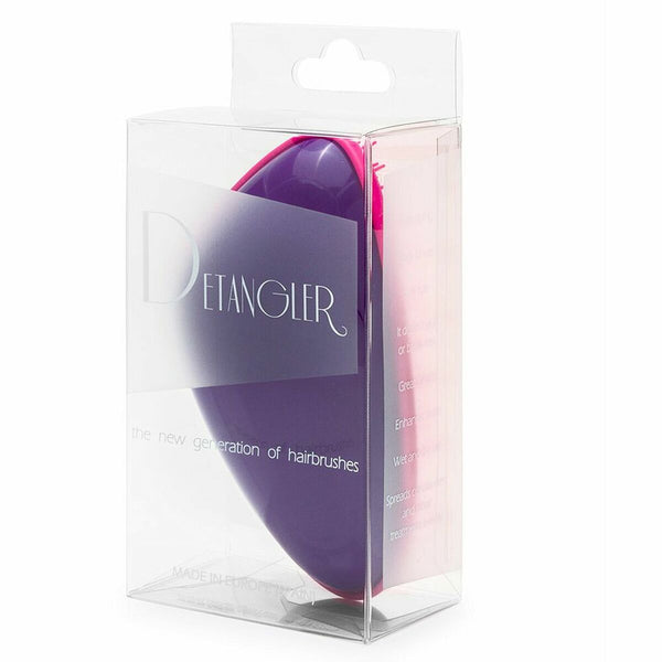 Detangling Hairbrush Detangler Purple Fuchsia - Cosmova