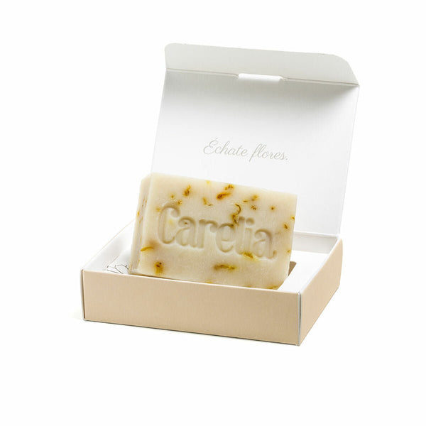Natural Soap Bar Carelia Botanical Artisan Marigold 100 g - Cosmova