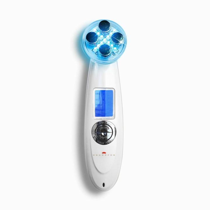 Facial Massager with Radiofrequency, Phototherapy and Electrostimulation Drakefor DKF-9901 White-3