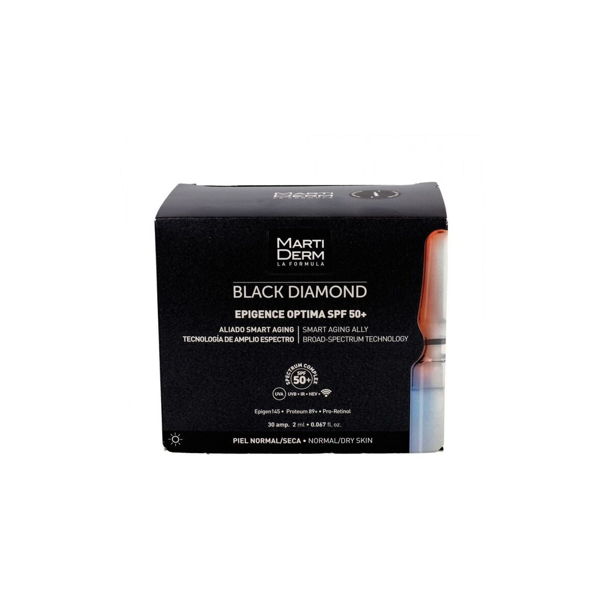 Bath Brush Martiderm BLACK DIAMOND Spf 50 2 ml-0