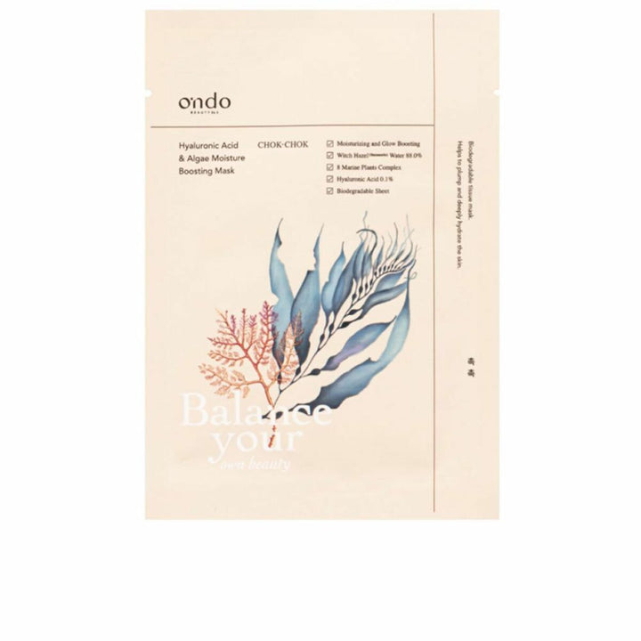 Hydrating Mask Ondo Beauty 36.5 CHOK-CHOK Hyaluronic Acid Marine algae-0