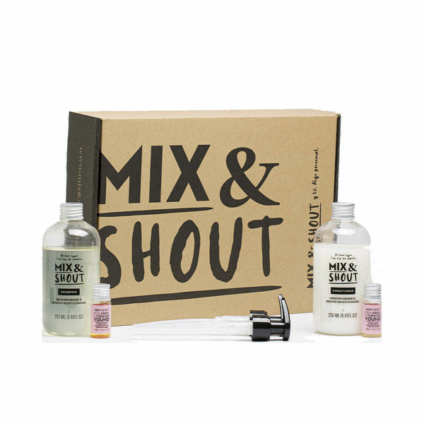 Shampoo Mix & Shout Rutina Fortalecedor Lote 4 Pieces Strengthening Hair Treatment-0