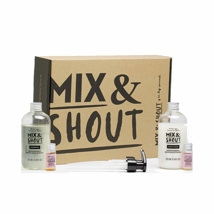 Shampoo Mix & Shout Rutina Fortalecedor Lote 4 Pieces Strengthening Hair Treatment-0