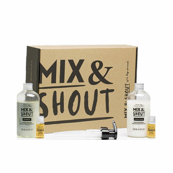 Shampoo Mix & Shout Rutina Reparador Lote Restorative Intense Treatment 4 Pieces - Cosmova