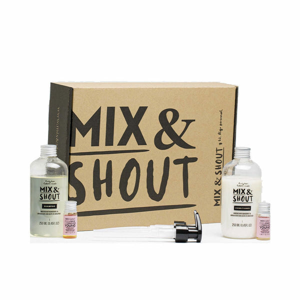Shampoo Mix & Shout Rutina Rizado Fortalecedor Lote 4 Pieces Curly hair - Cosmova