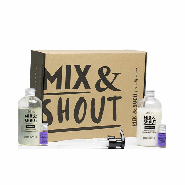 Shampoo Mix & Shout Rutina Rizado Protector Lote 4 Pieces Curly hair - Cosmova