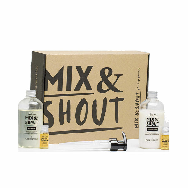 Shampoo Mix & Shout Rutina Rizado Reparador Lote 4 Pieces Curly hair - Cosmova